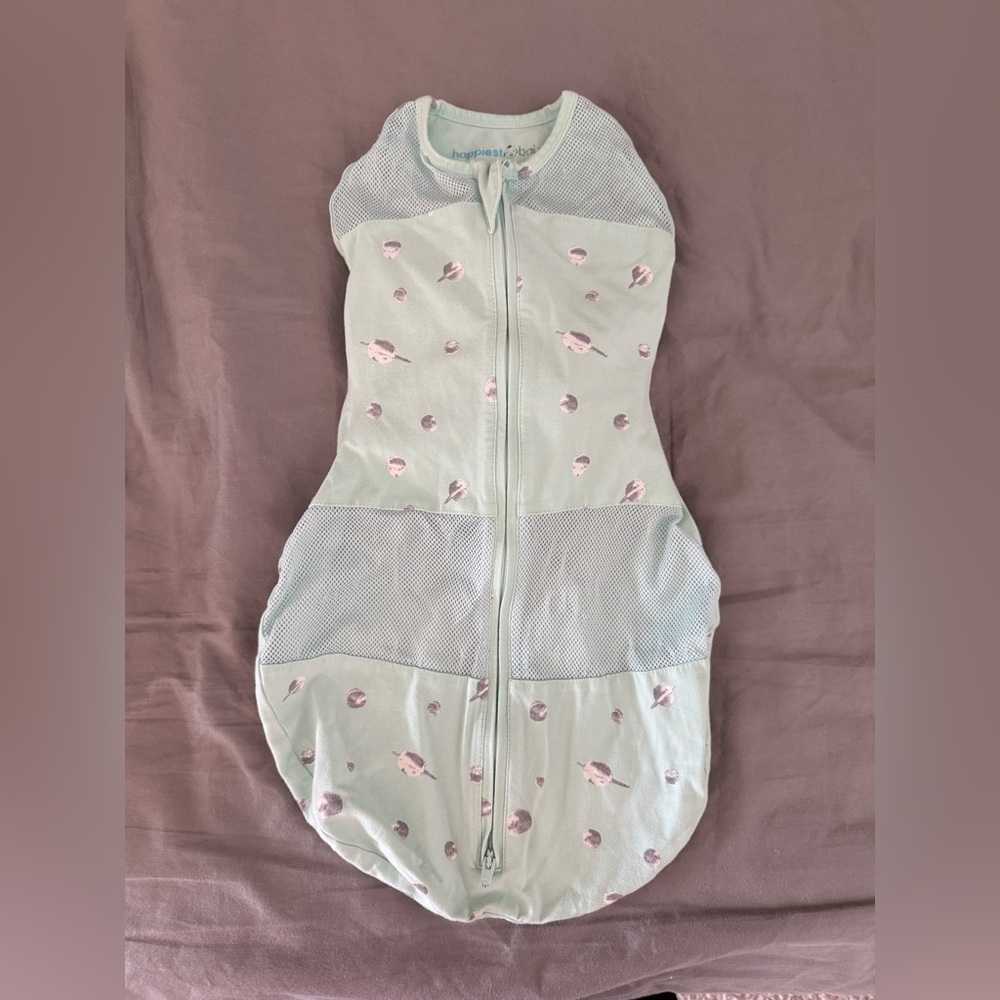 Mint Green Swaddle, happiest baby, small